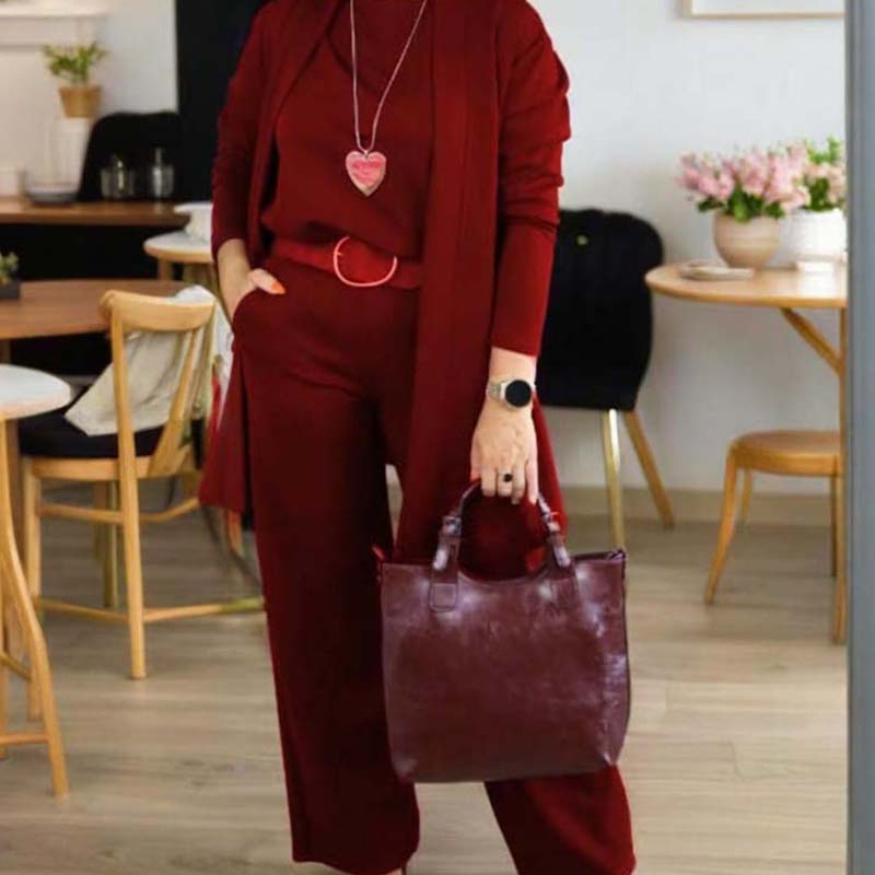 Fairview Three-Piece Cardigan Set