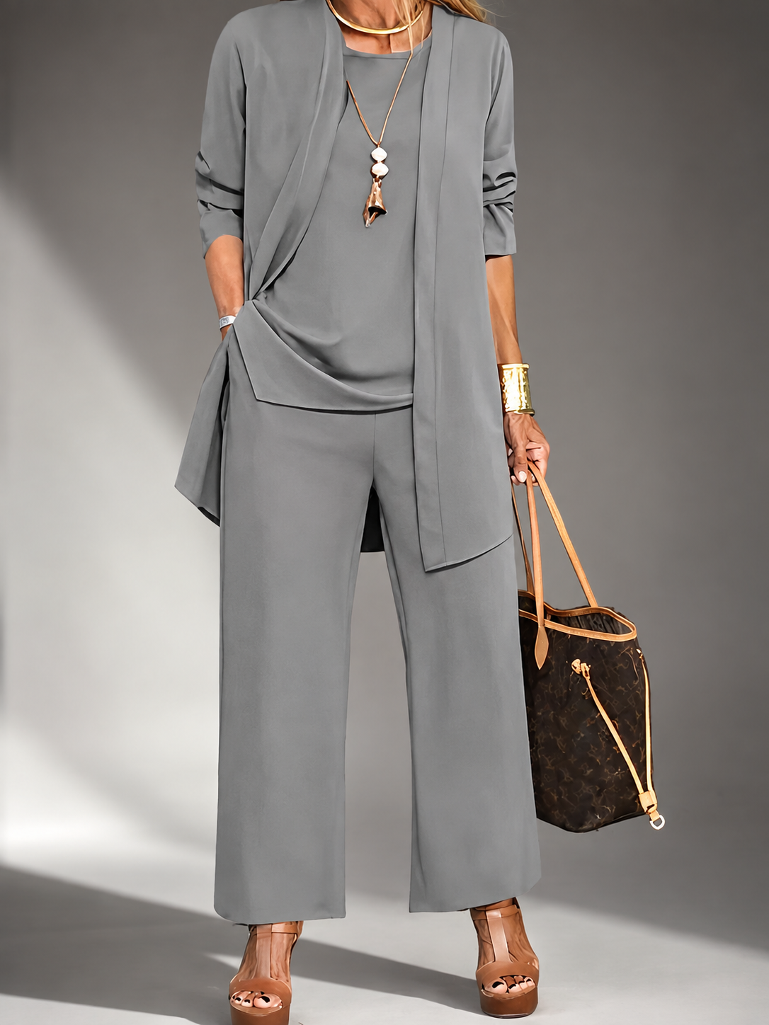 Shaughnessy Three-Piece Knit Set
