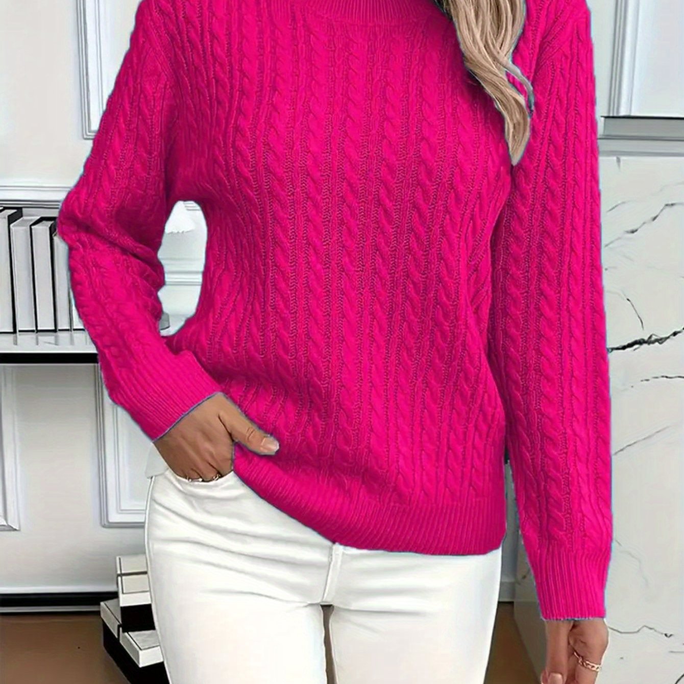 Gastown Cable Knit Sweater