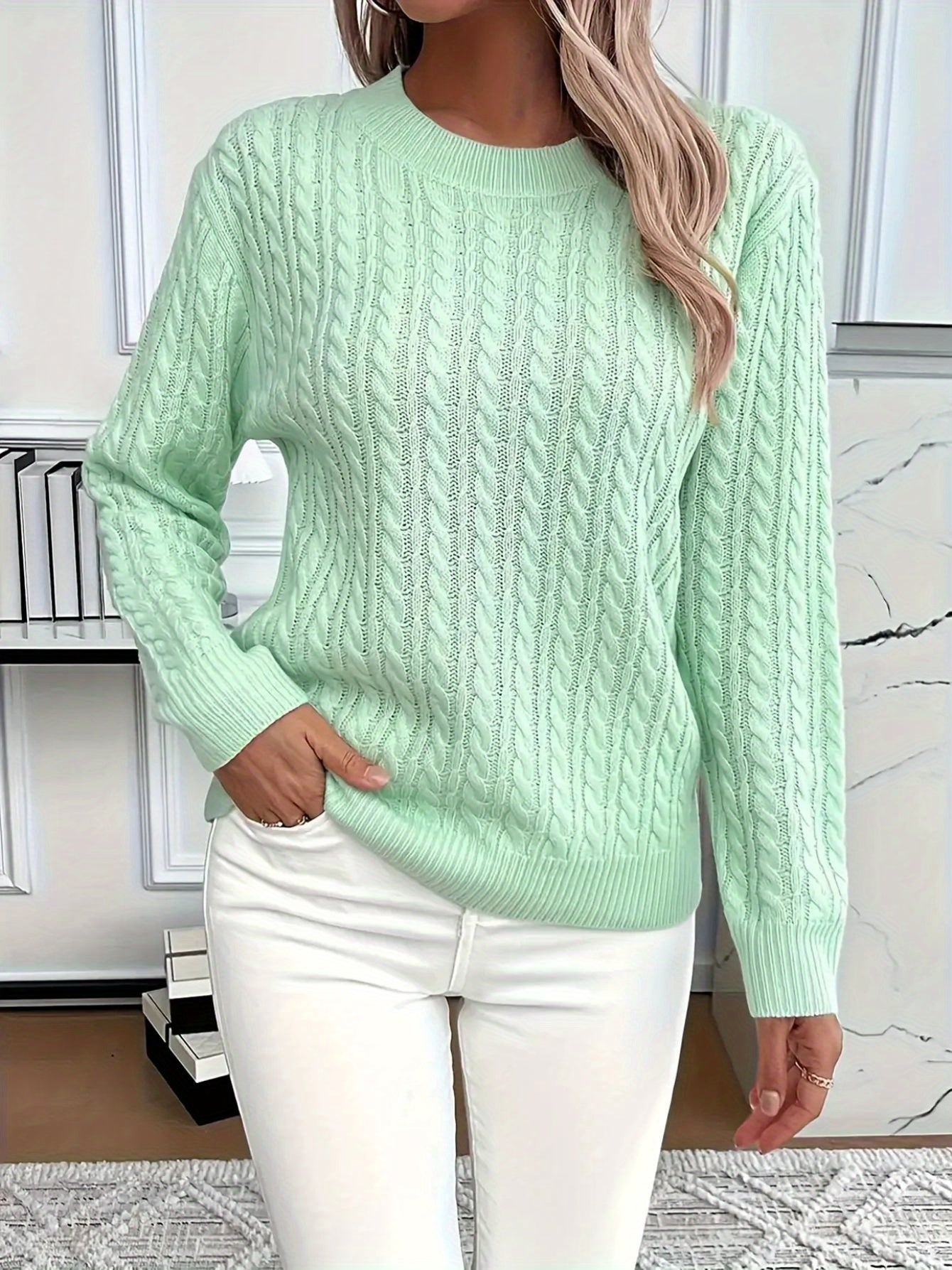 Gastown Cable Knit Sweater