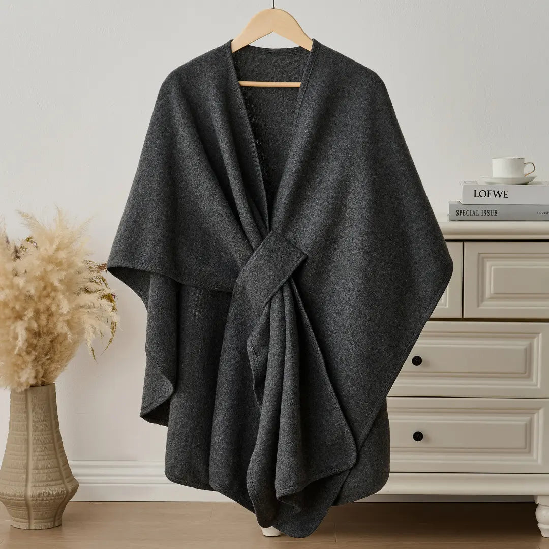 Fleece Drape Wrap