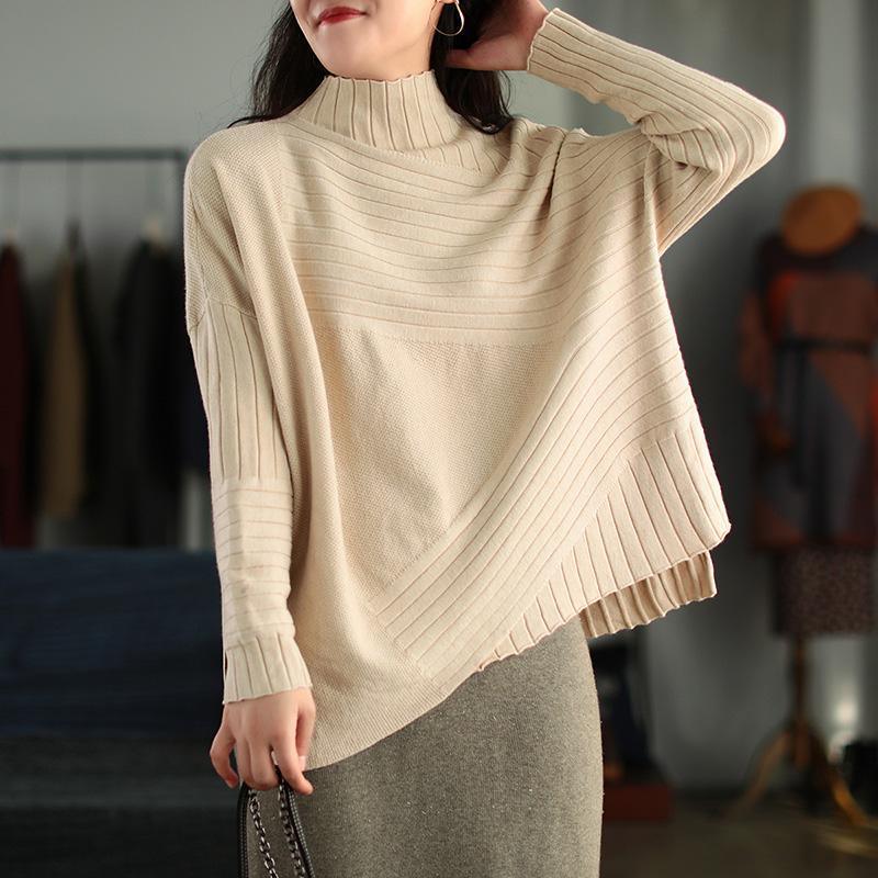 Solid Knit Sweater Top