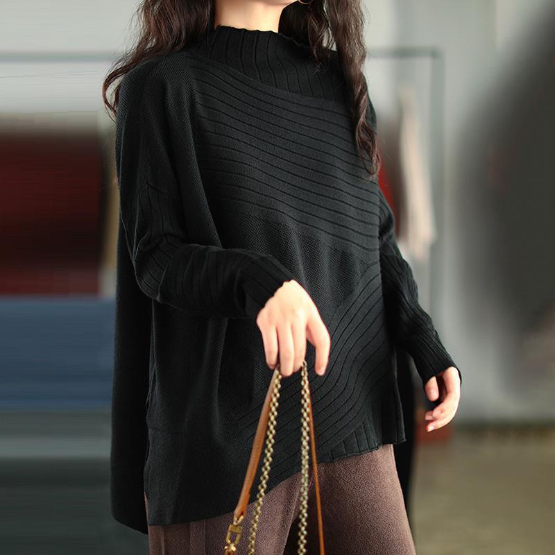 Solid Knit Sweater Top
