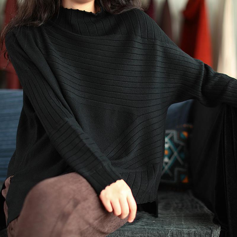Solid Knit Sweater Top