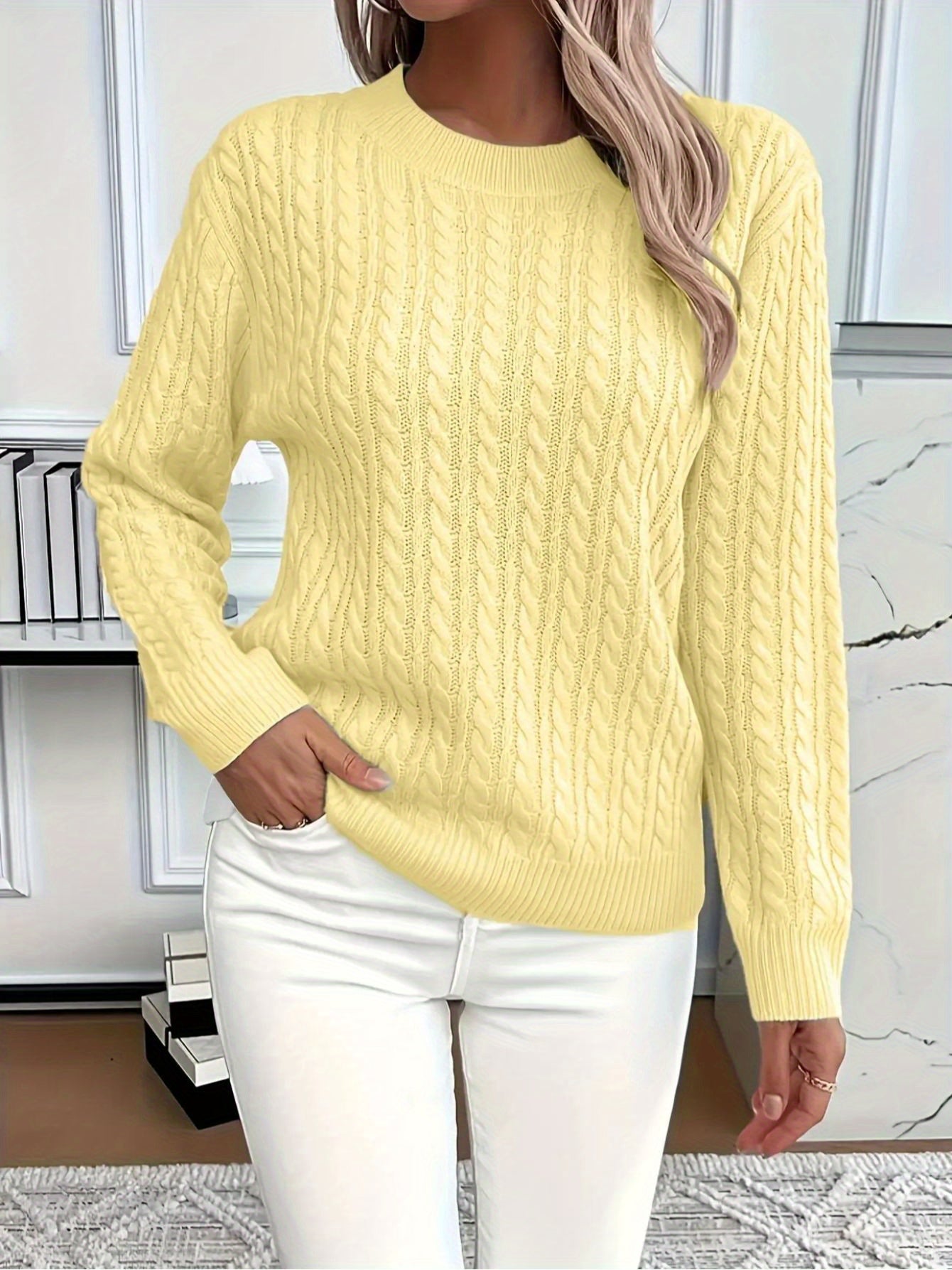 Gastown Cable Knit Sweater