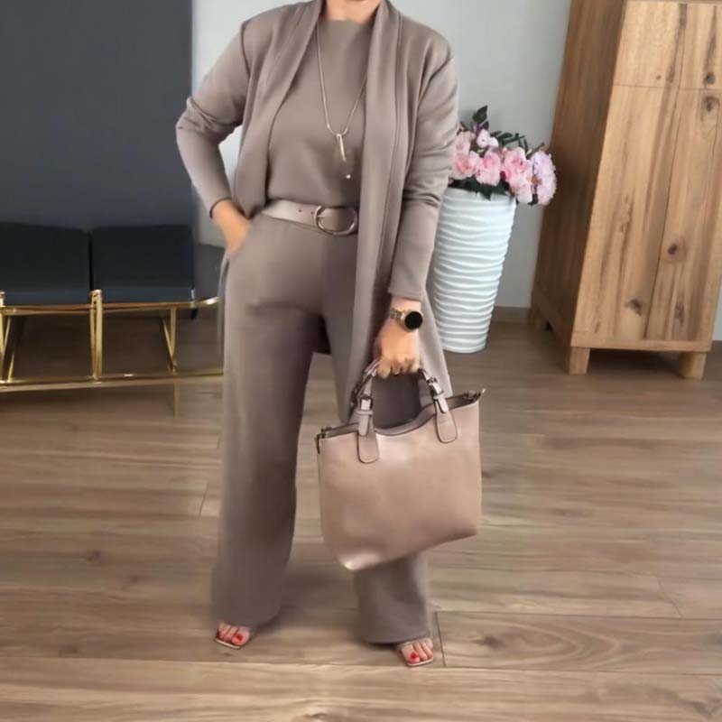 Fairview Three-Piece Cardigan Set