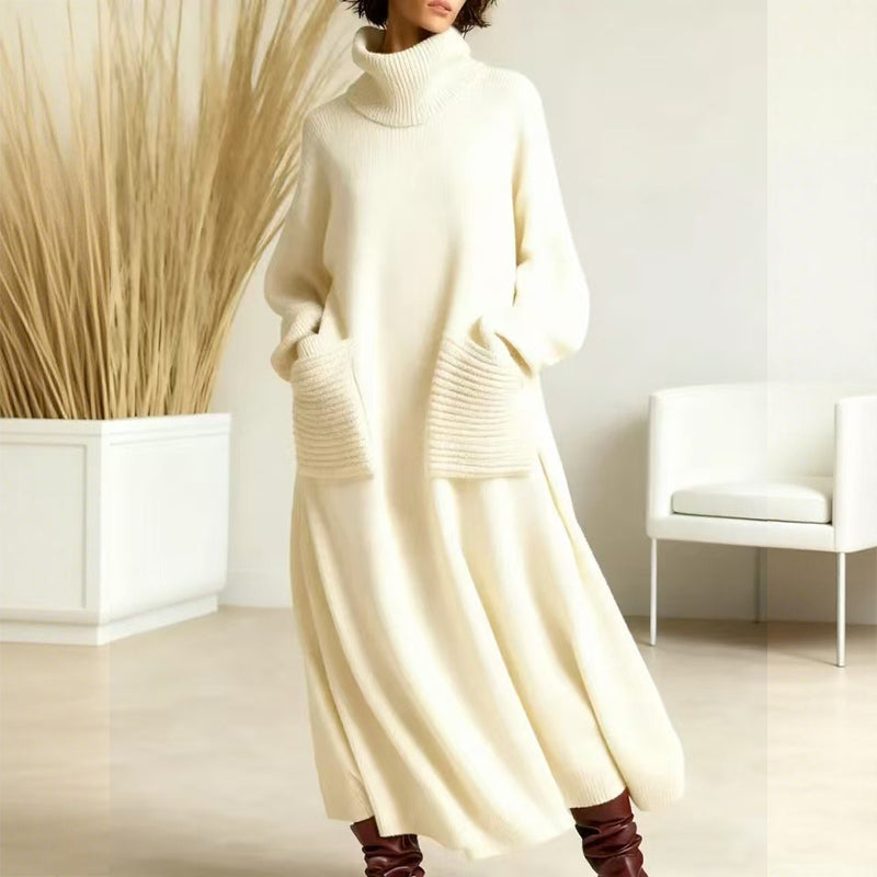 West End Turtleneck Sweater Dress