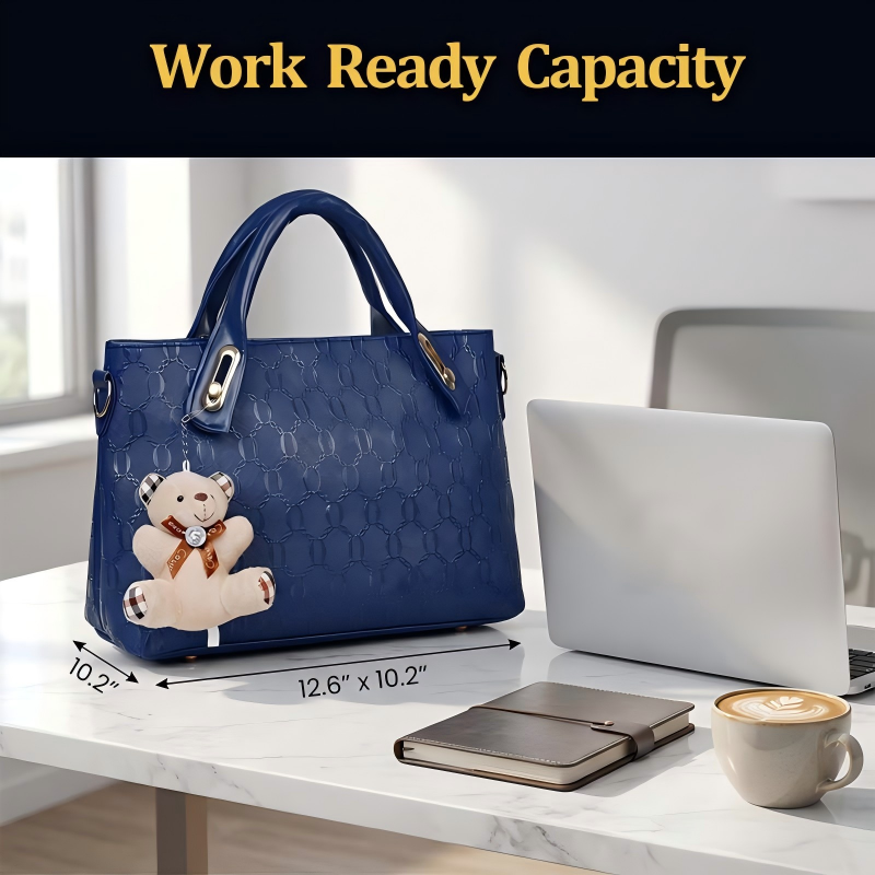 Yaletown 4-in-1 Leather Handbag Set