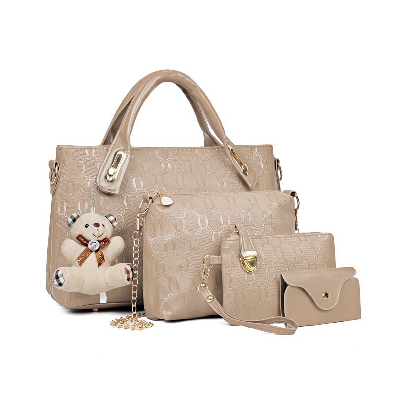 Yaletown 4-in-1 Leather Handbag Set