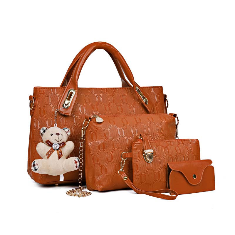 Yaletown 4-in-1 Leather Handbag Set