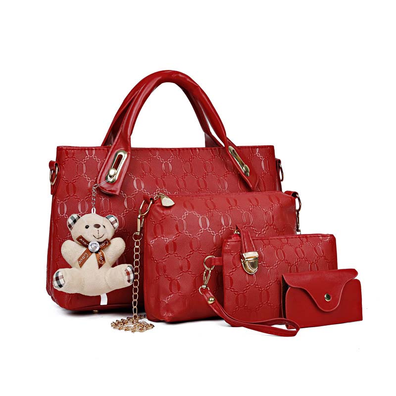 Yaletown 4-in-1 Leather Handbag Set