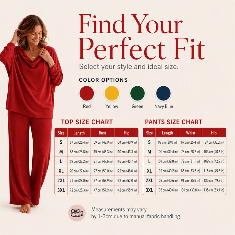 Olympic Village Cowl Neck Two-Piece Set