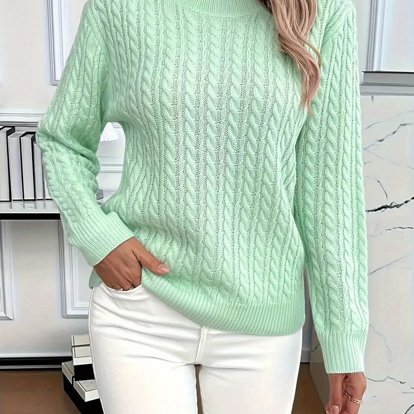 Gastown Cable Knit Sweater