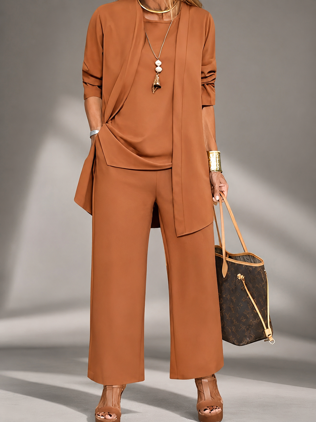 Shaughnessy Three-Piece Knit Set