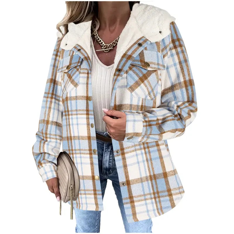 Granville Sherpa-Lined Plaid Shacket