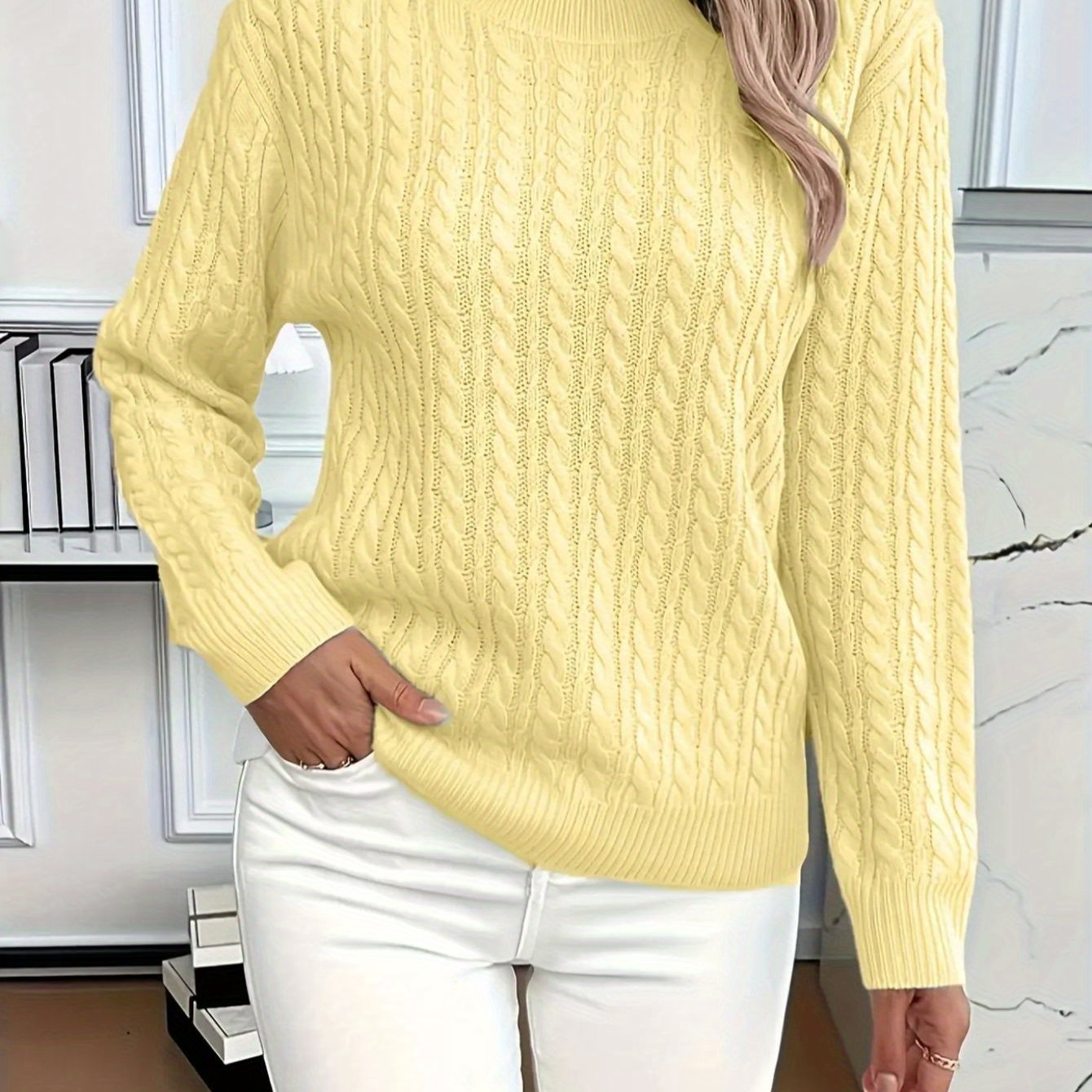Gastown Cable Knit Sweater