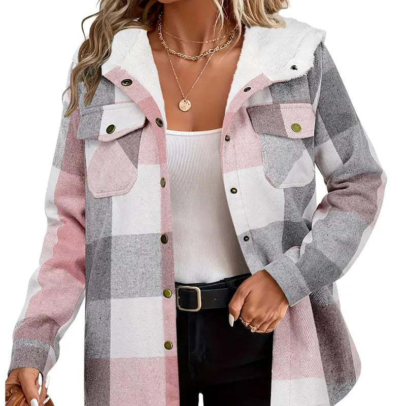 Granville Sherpa-Lined Plaid Shacket