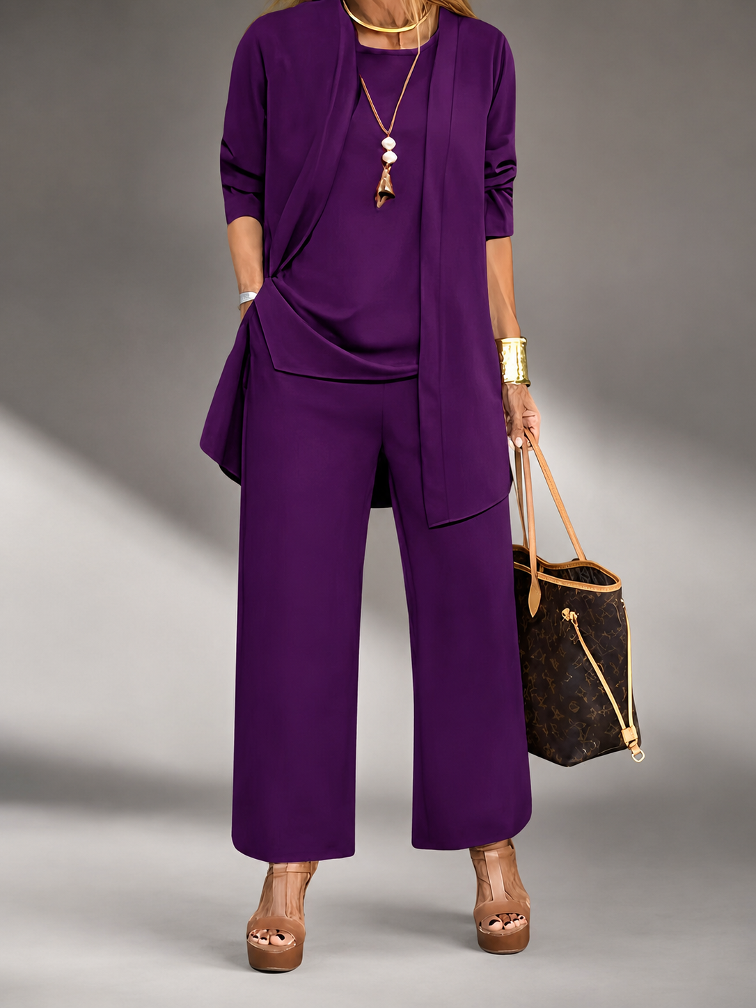 Shaughnessy Three-Piece Knit Set