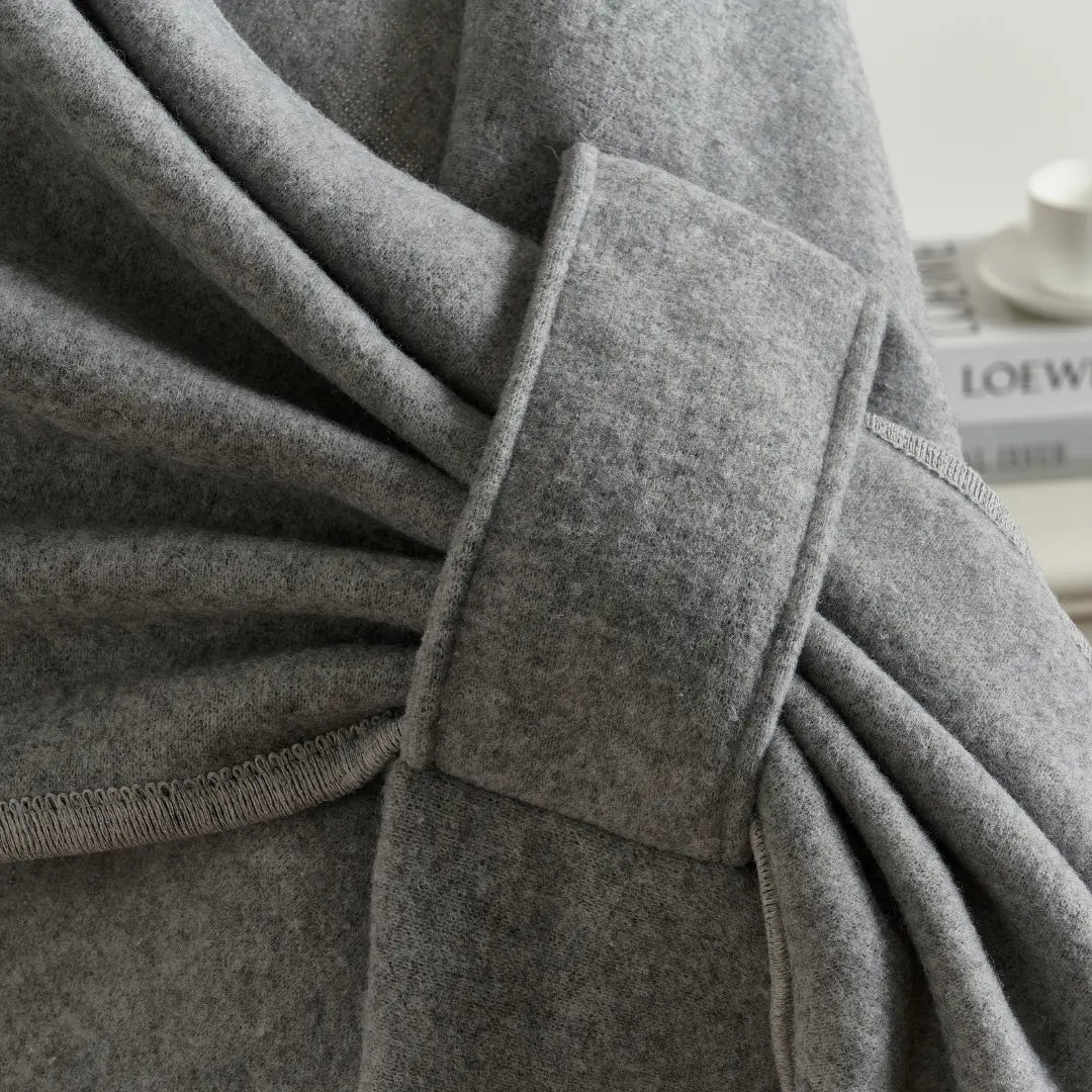 Fleece Drape Wrap