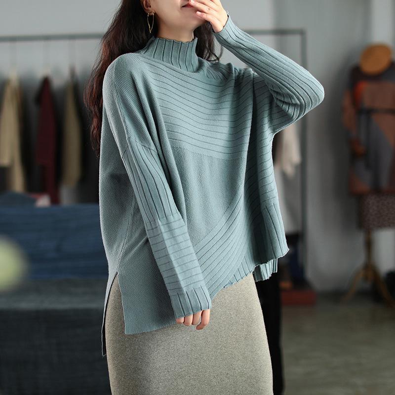 Solid Knit Sweater Top