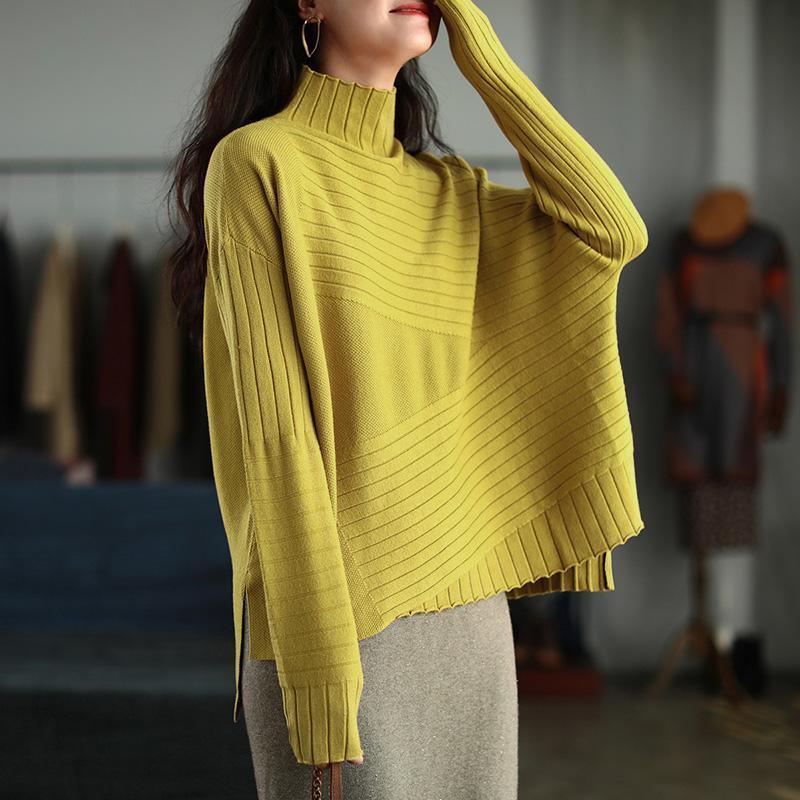 Solid Knit Sweater Top