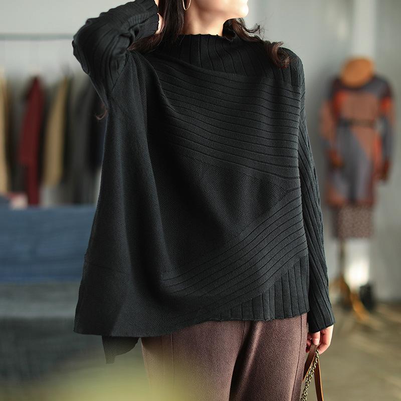 Solid Knit Sweater Top