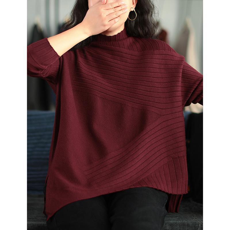 Solid Knit Sweater Top