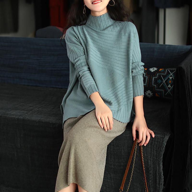 Solid Knit Sweater Top
