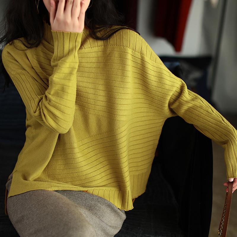 Solid Knit Sweater Top