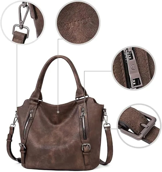 Kerrisdale Convertible Vegan Leather Tote