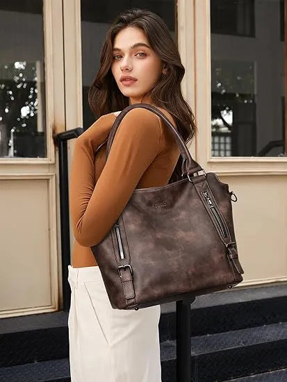 Kerrisdale Convertible Vegan Leather Tote