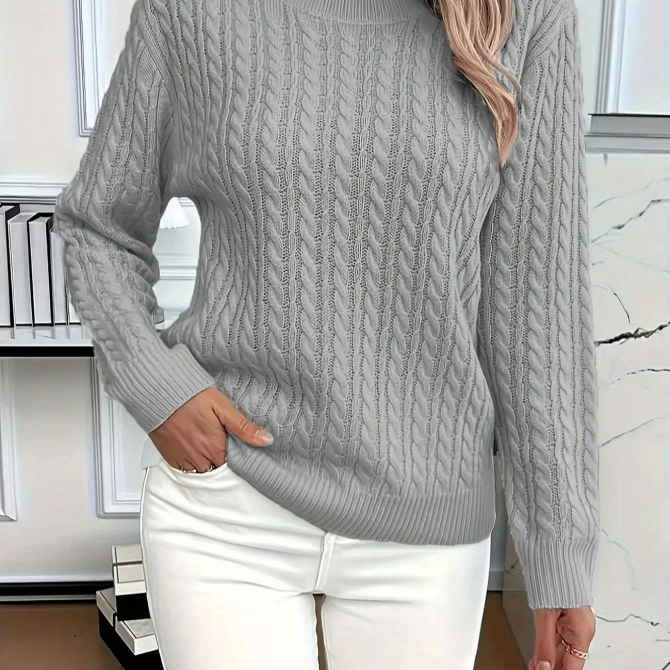 Gastown Cable Knit Sweater