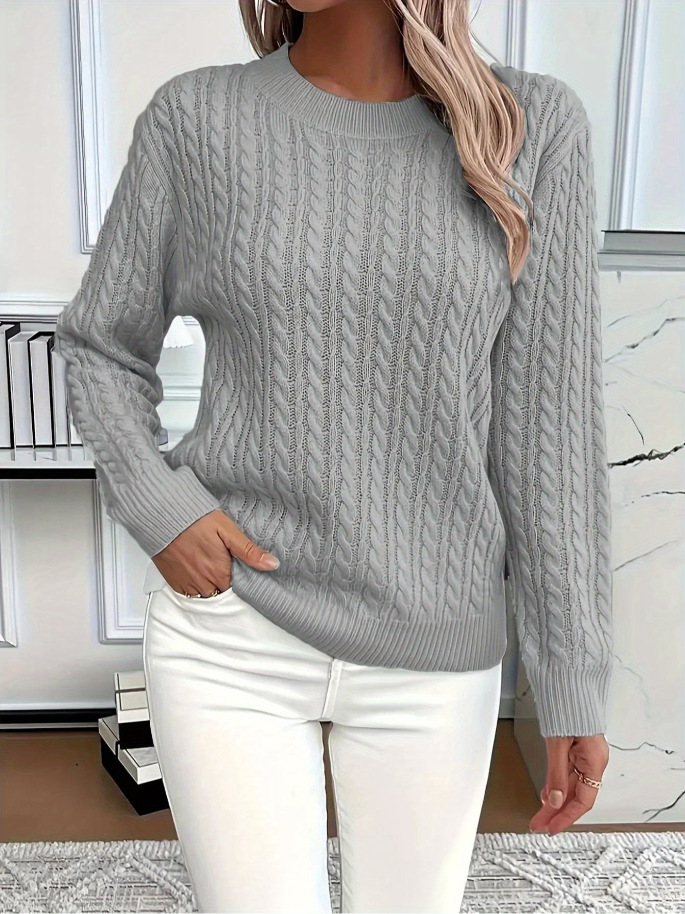 Gastown Cable Knit Sweater