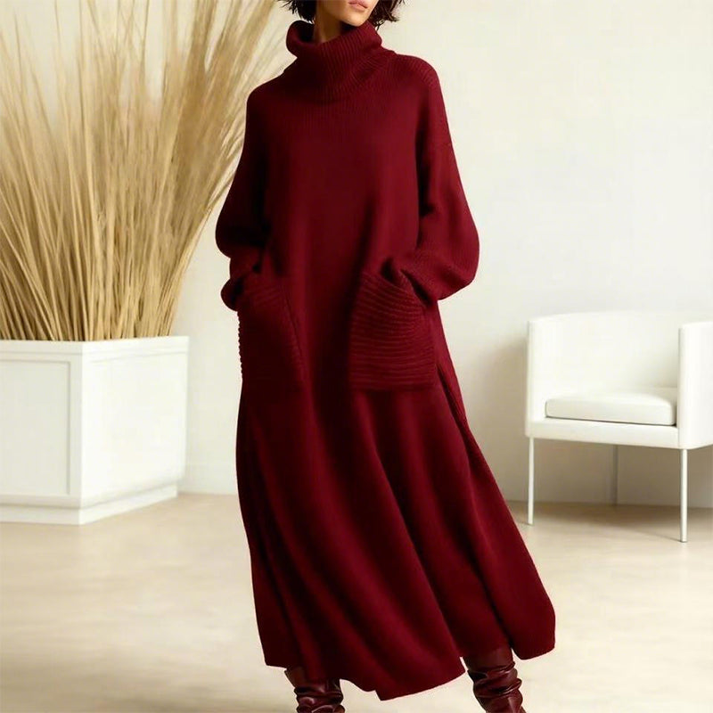 West End Turtleneck Sweater Dress