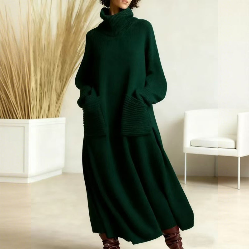 West End Turtleneck Sweater Dress