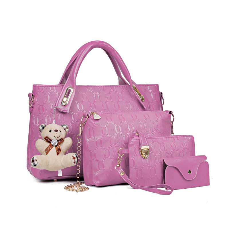 Yaletown 4-in-1 Leather Handbag Set