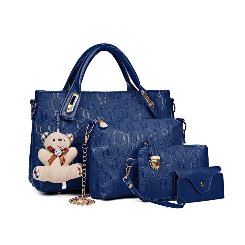 Yaletown 4-in-1 Leather Handbag Set