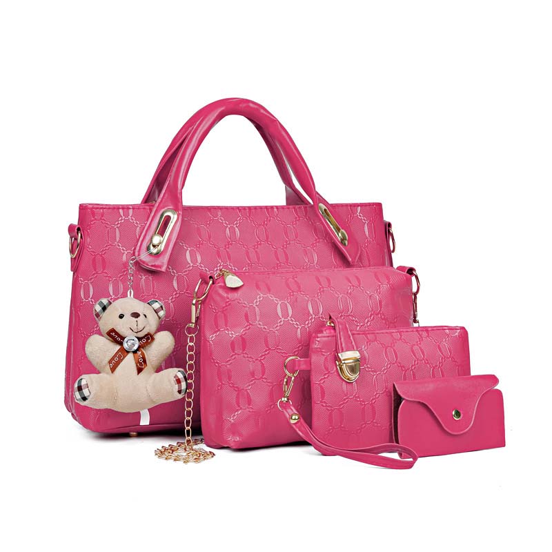 Yaletown 4-in-1 Leather Handbag Set
