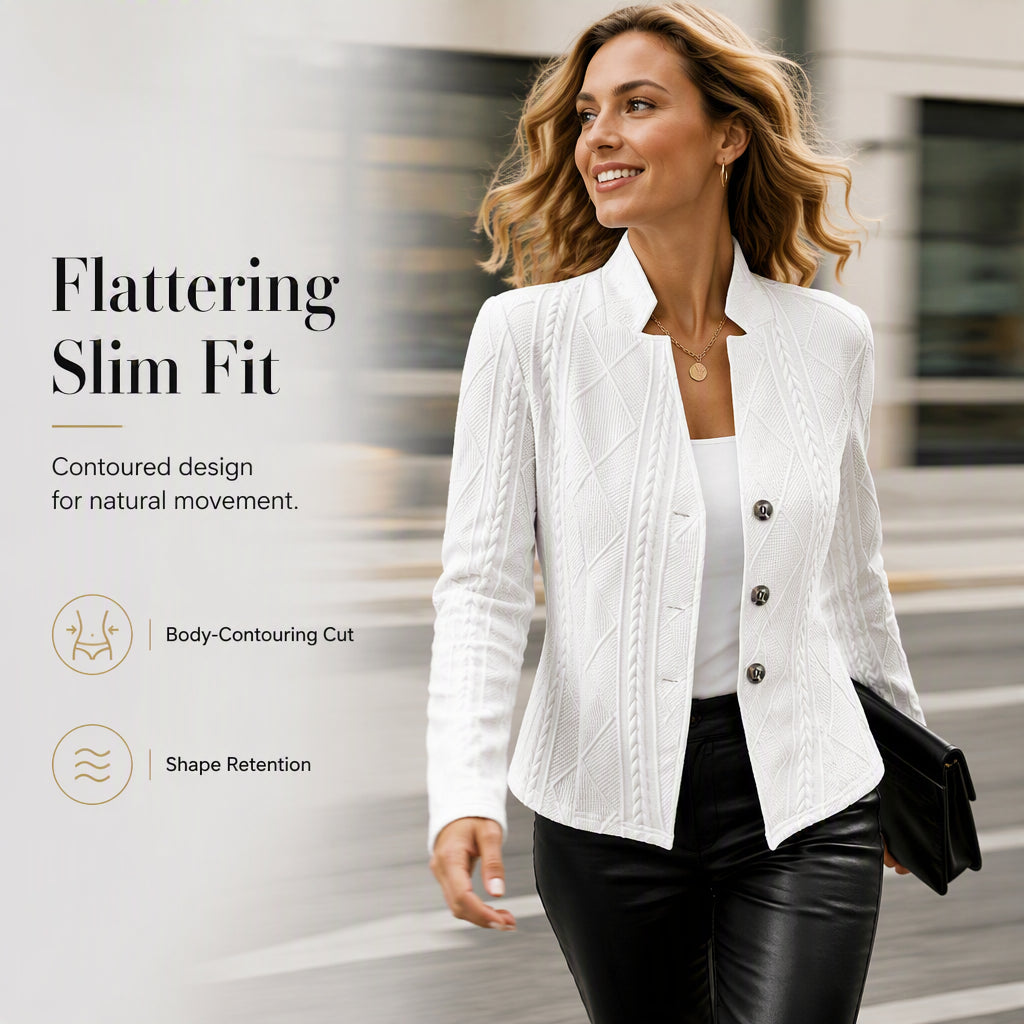 Coal Harbour Textured Knit Blazer