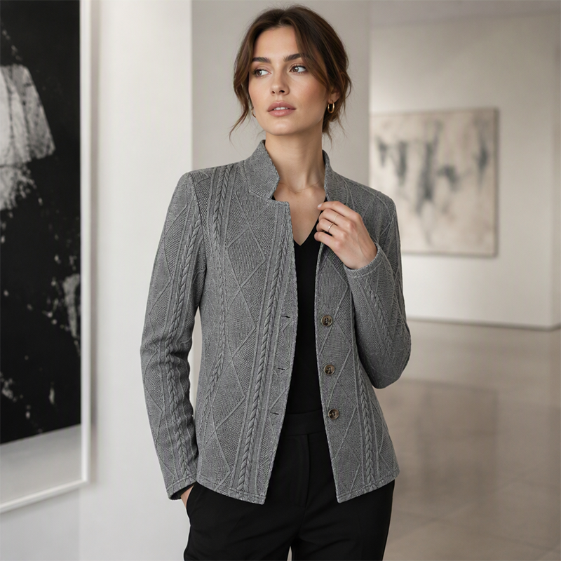 Coal Harbour Textured Knit Blazer