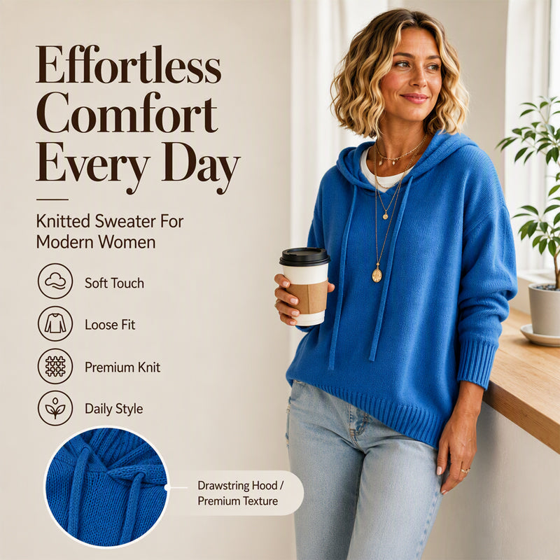 Kitsilano Hooded Knit Sweater
