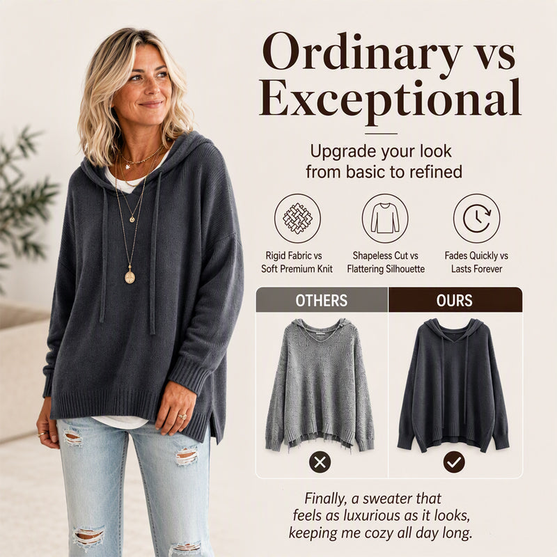 Kitsilano Hooded Knit Sweater